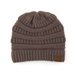 CC Beanie Popular Unisex Cable Knit Men Women Kids Skully Winter Hats by Truly Contagious - Truly Contagious