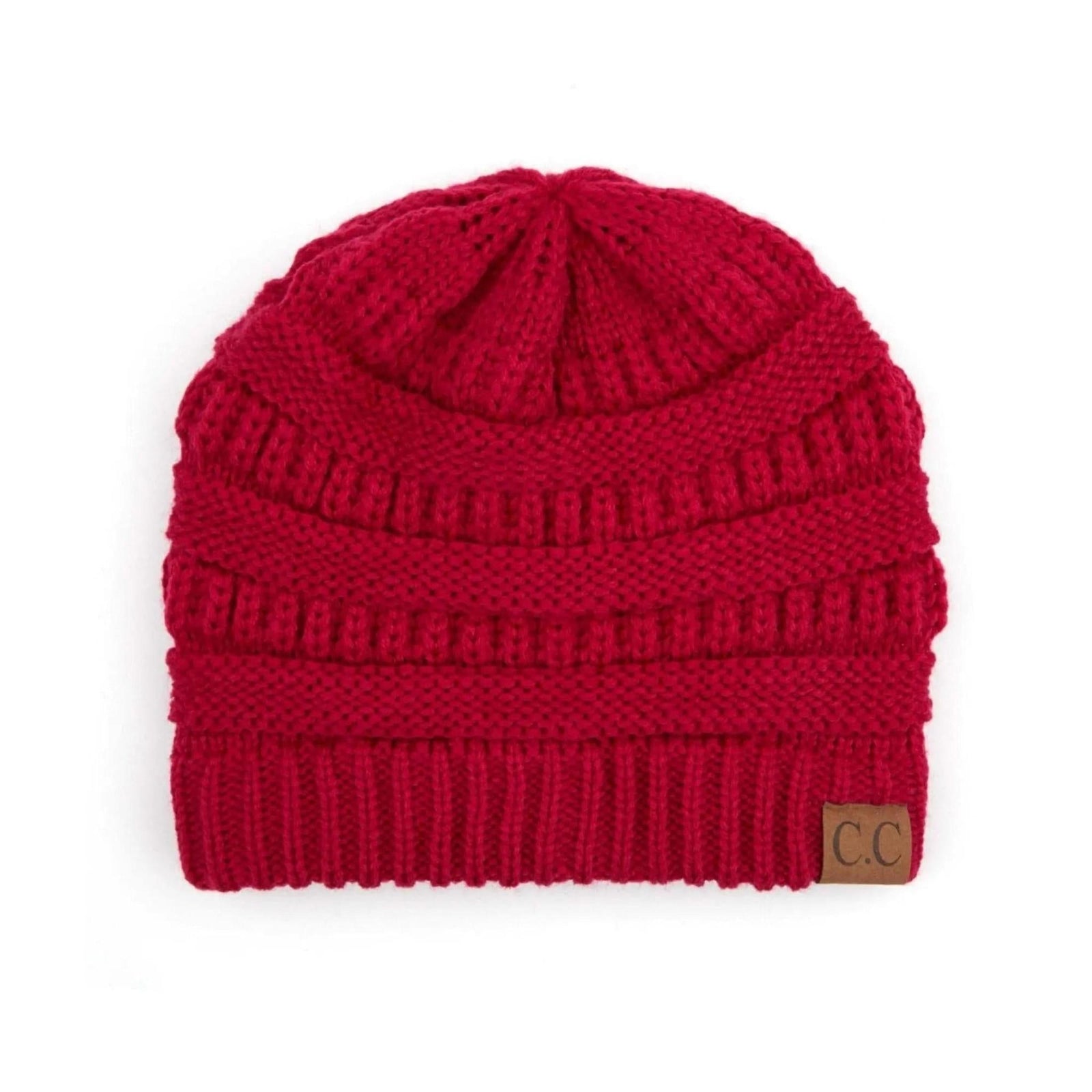 CC Beanie Popular Unisex Cable Knit Men Women Kids Skully Winter Hats by Truly Contagious - Truly Contagious