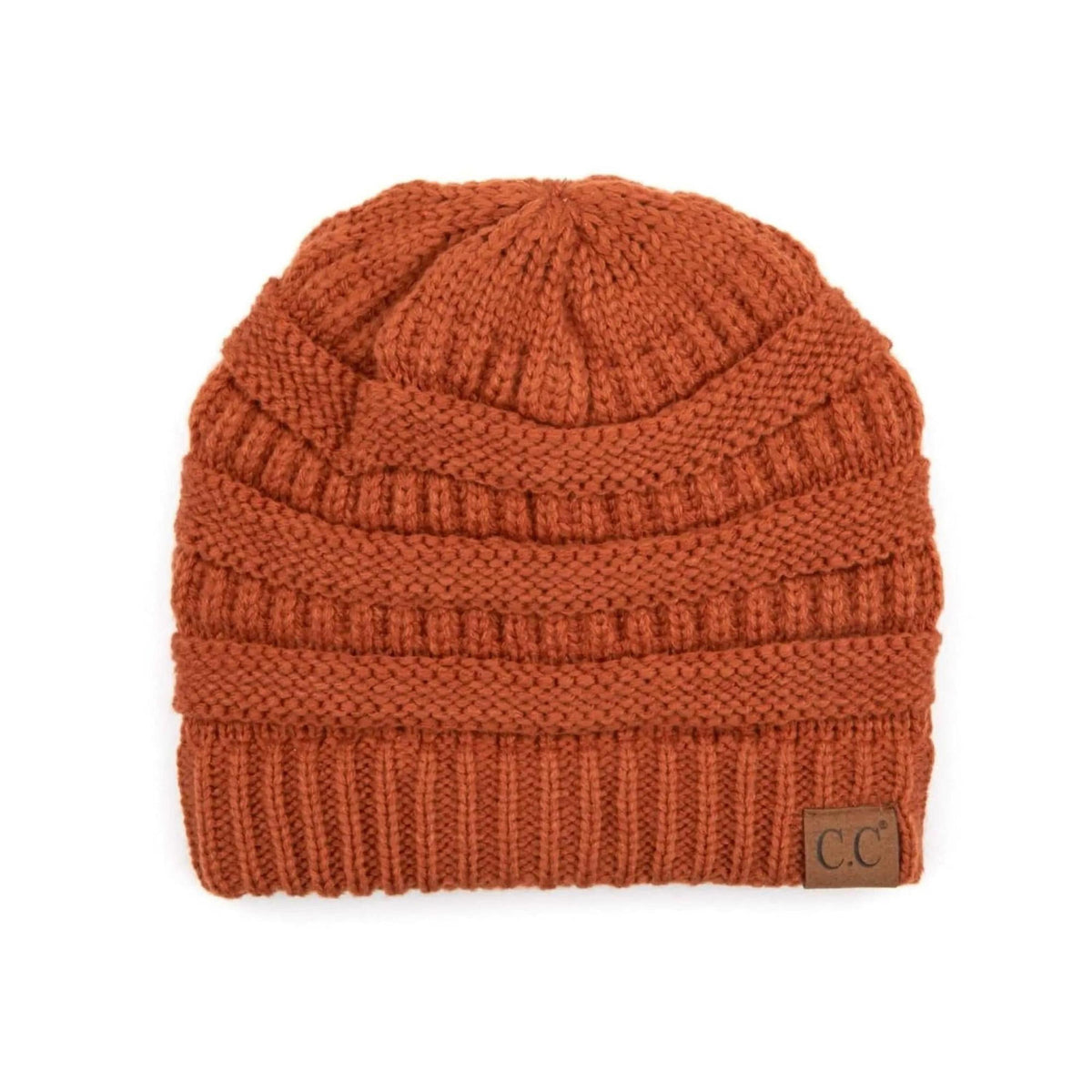 CC Beanie Popular Unisex Cable Knit Men Women Kids Skully Winter Hats by Truly Contagious - Truly Contagious