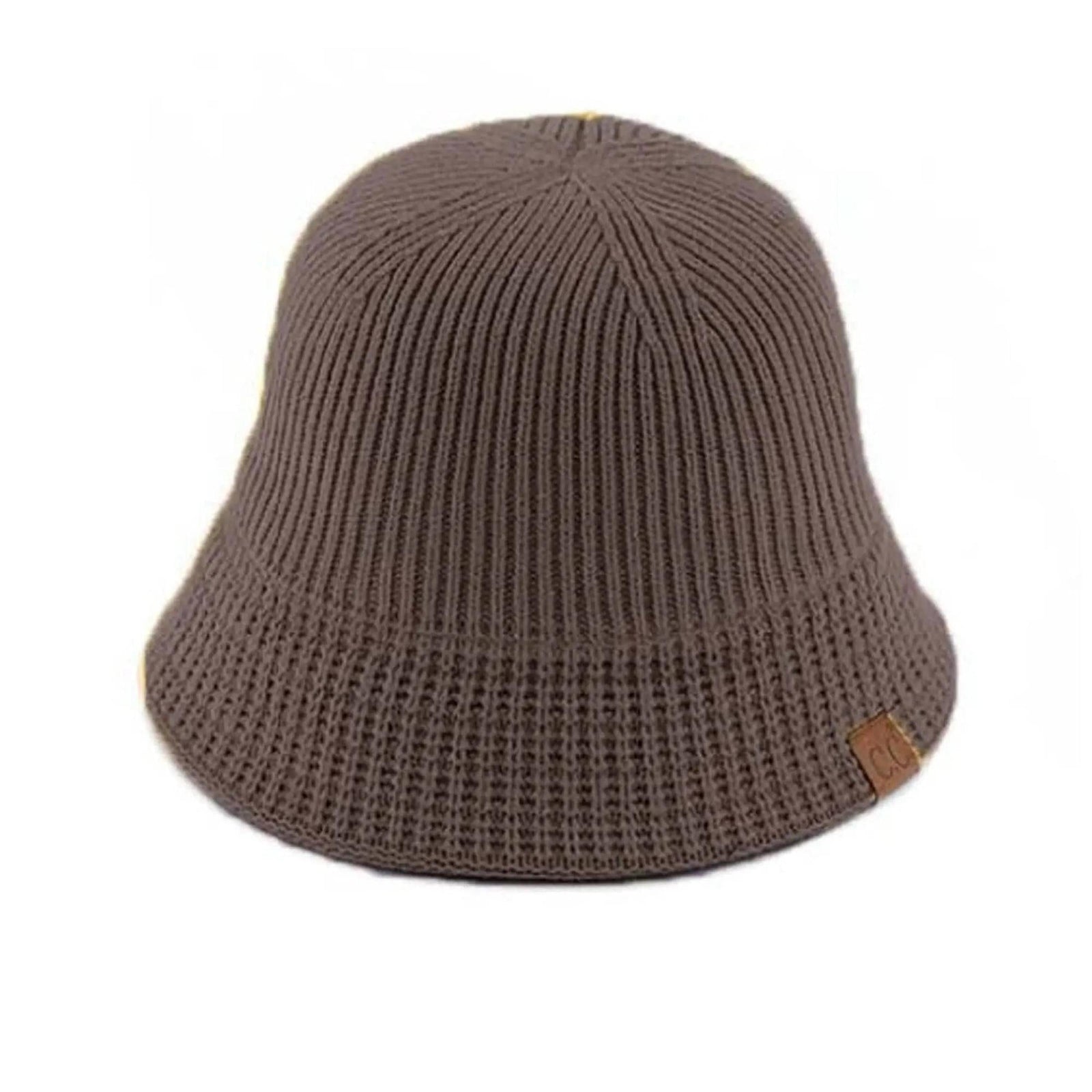 CC Beanie Ribbed Knit Adjustable Bucket Hat by Truly Contagious - Truly Contagious