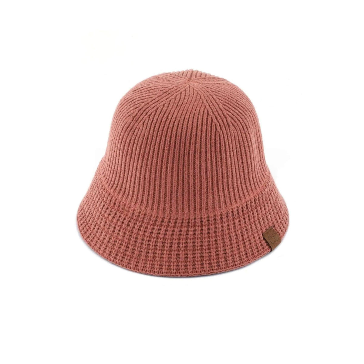 CC Beanie Ribbed Knit Adjustable Bucket Hat by Truly Contagious - Truly Contagious