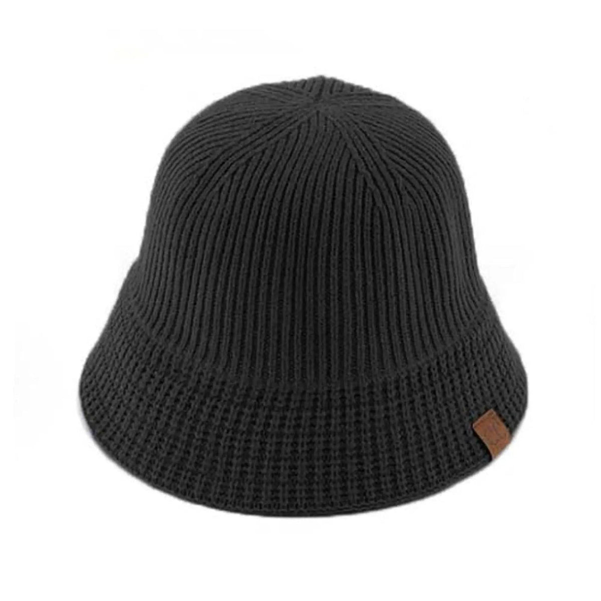 CC Beanie Ribbed Knit Adjustable Bucket Hat by Truly Contagious - Truly Contagious