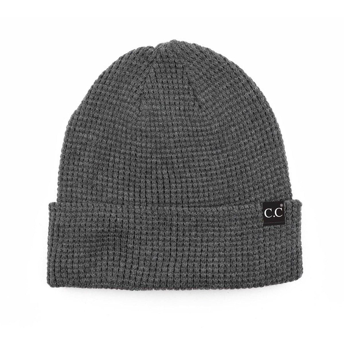 CC Beanie Waffle Knit - Truly Contagious