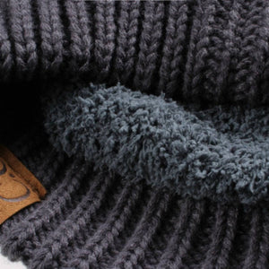 CC Bold Pom Accented Kids Youth to Adult Beanies Hats - Truly Contagious