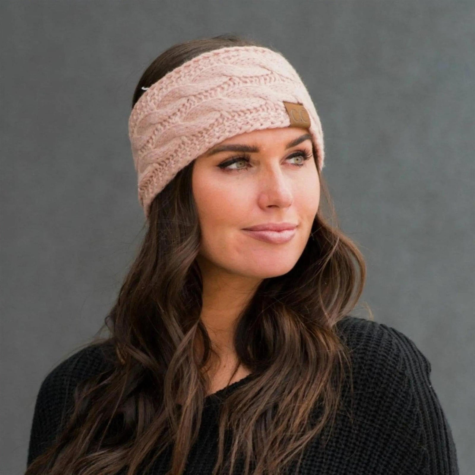 CC Brand Cable - Knit Lined Head Wrap for Women Hair Accessories - Truly Contagious