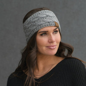 CC Brand Cable - Knit Lined Head Wrap for Women Hair Accessories - Truly Contagious