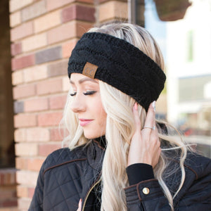 CC Brand Cable - Knit Lined Head Wrap for Women Hair Accessories - Truly Contagious