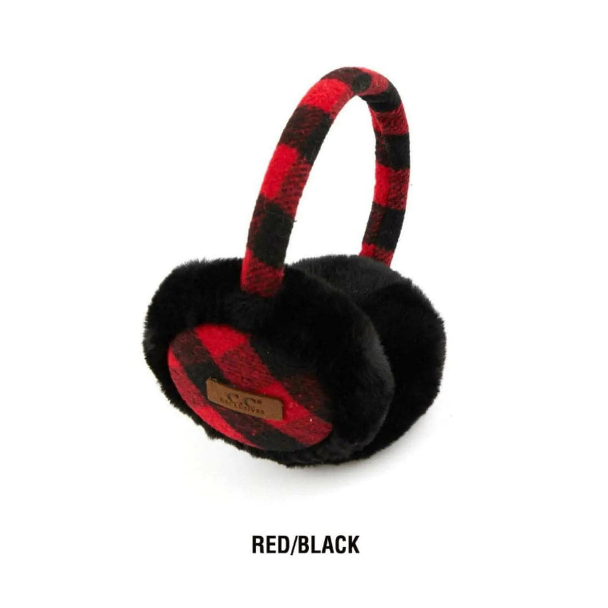 CC Buffalo Plaid Earmuff - Truly Contagious