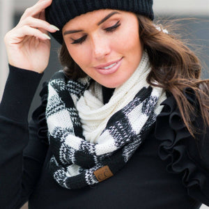 CC Buffalo Plaid Scarf - Truly Contagious