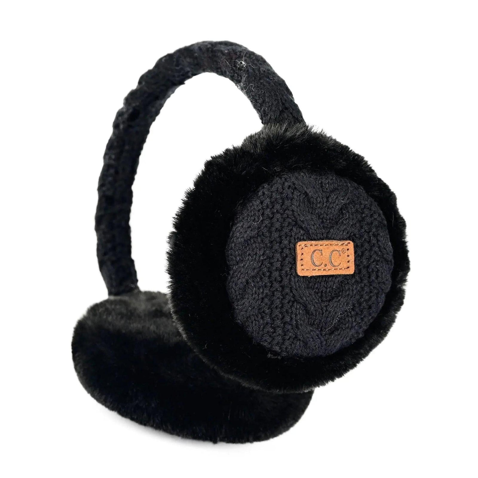 CC Cable Knit Earmuffs - Truly Contagious