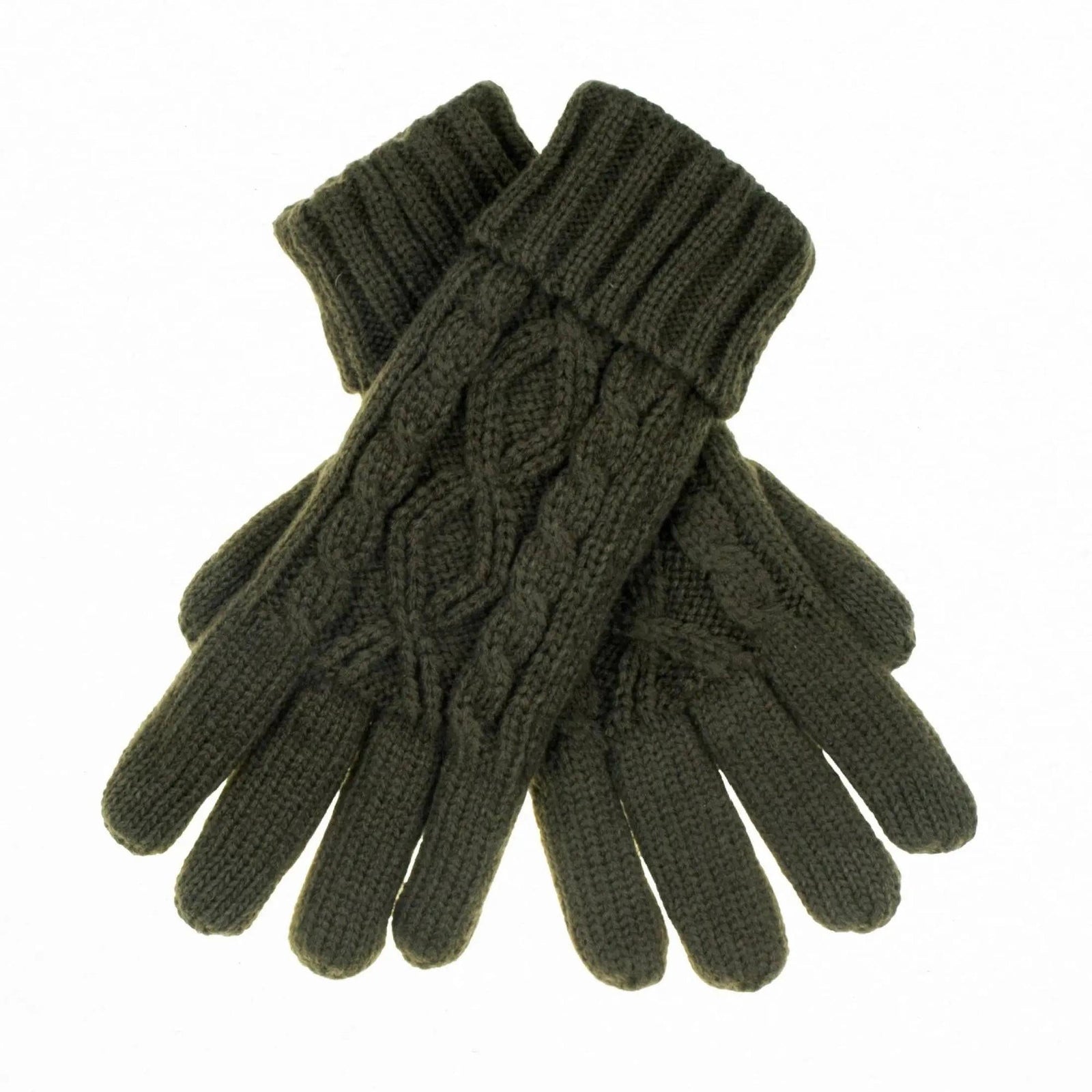 CC Cable Knit Fleece Lined Gloves - Truly Contagious