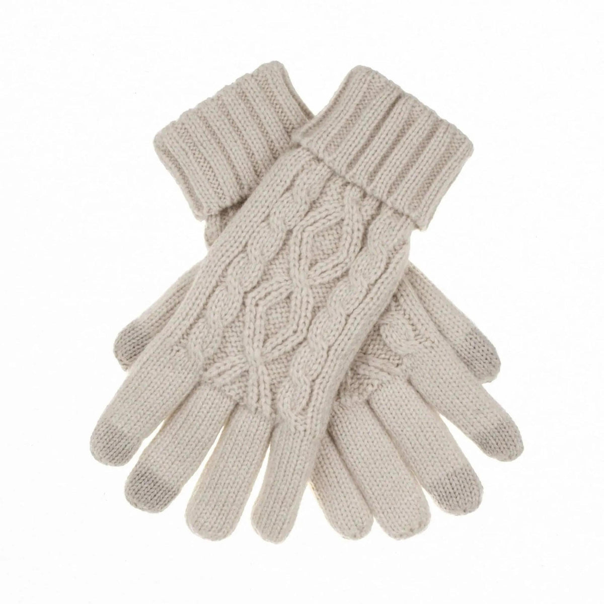 CC Cable Knit Fleece Lined Gloves - Truly Contagious