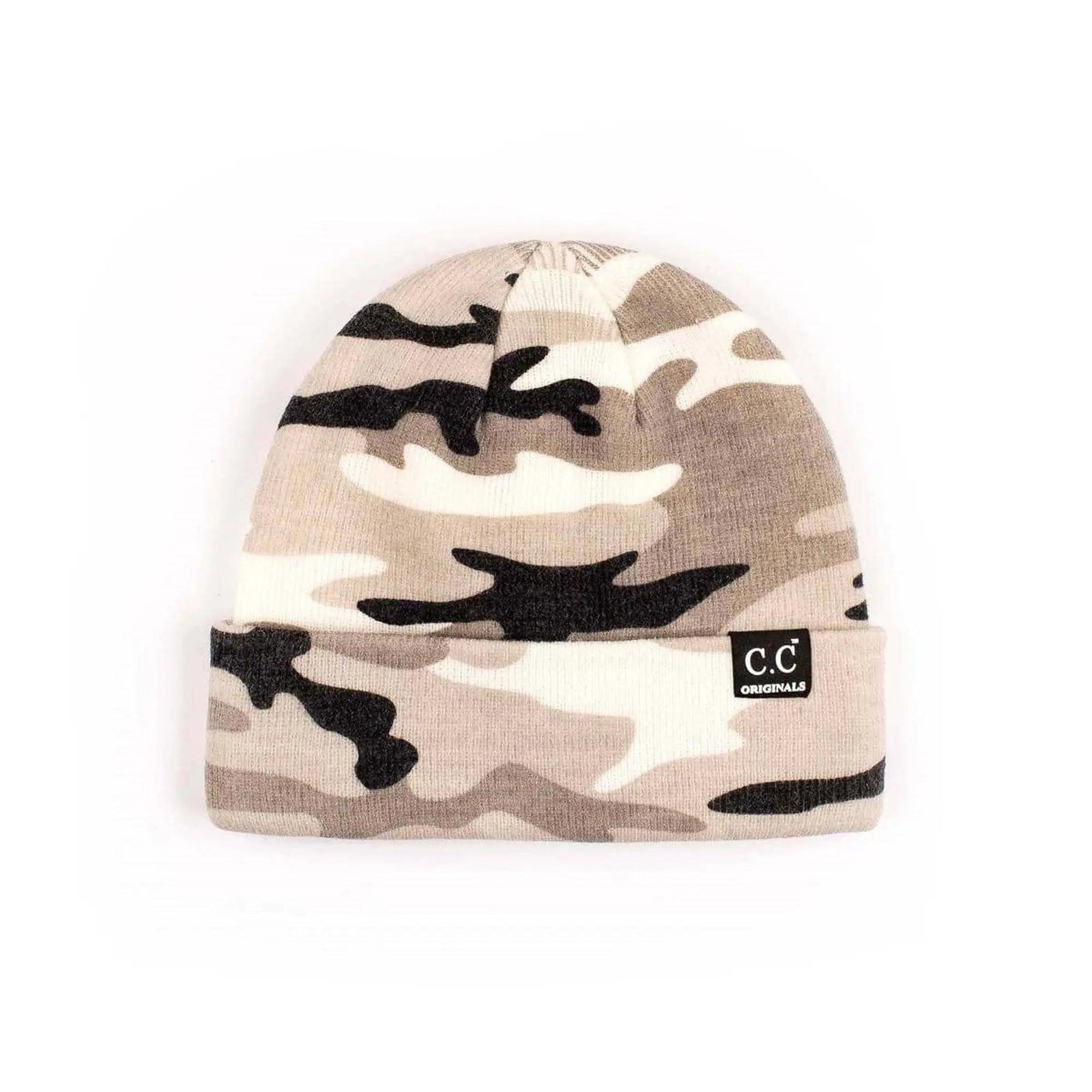 CC Camo Outdoor Adventure Fashion Trendy Print Beanies - Truly Contagious