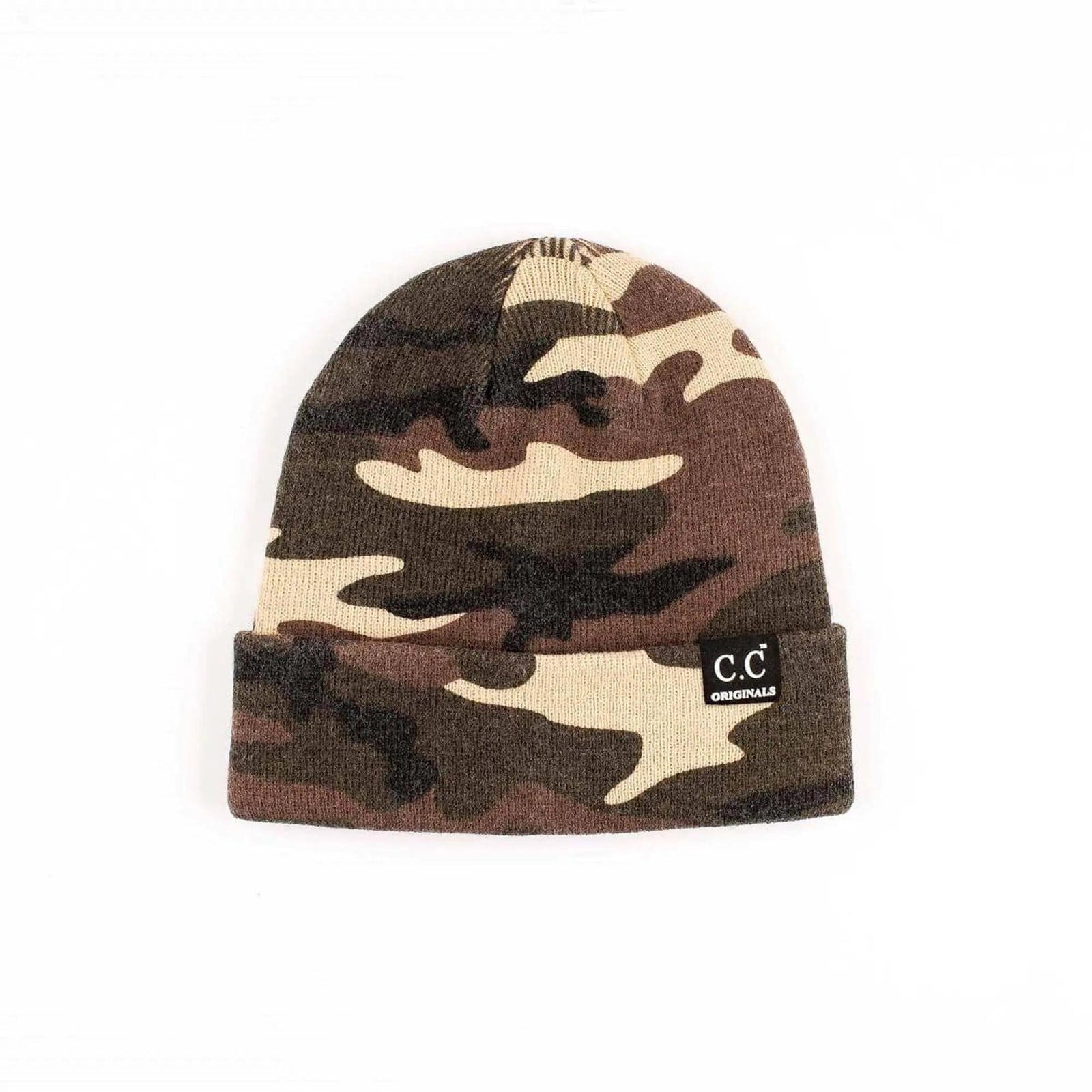 CC Camo Outdoor Adventure Fashion Trendy Print Beanies - Truly Contagious