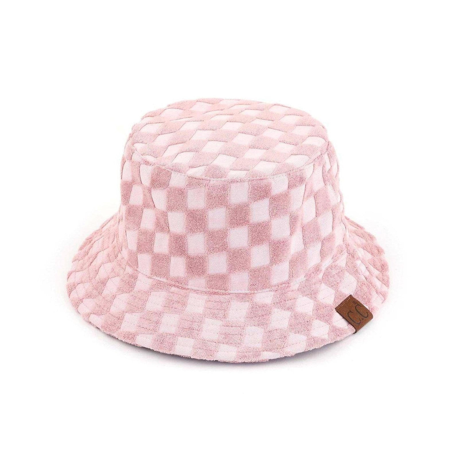 CC Checkered Terry Cloth Bucket - Truly Contagious