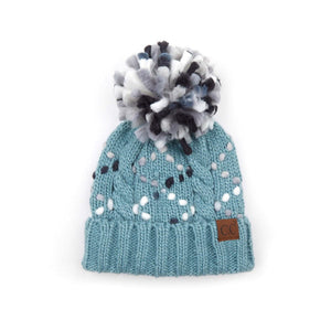 CC Chunky Jumbo Yarn Beanie - Truly Contagious