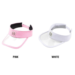 CC Clear Brim Visor - Truly Contagious