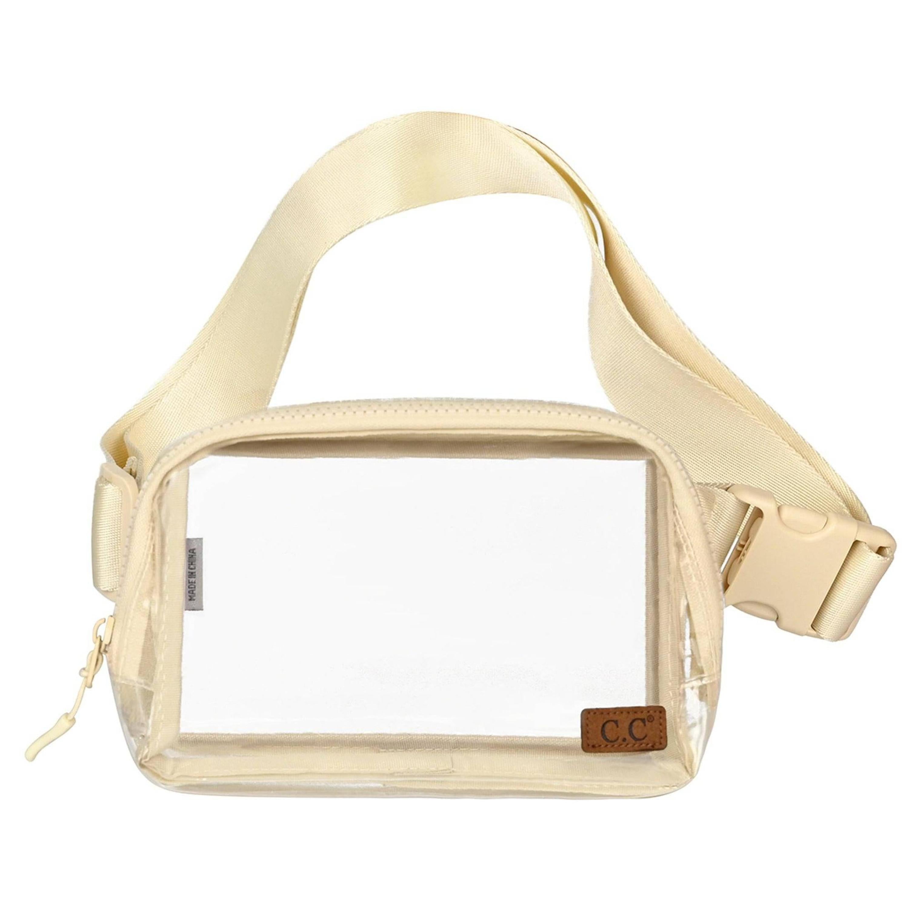 C.C Clear Coliseum Belt Bag Fanny Pack - Truly Contagious