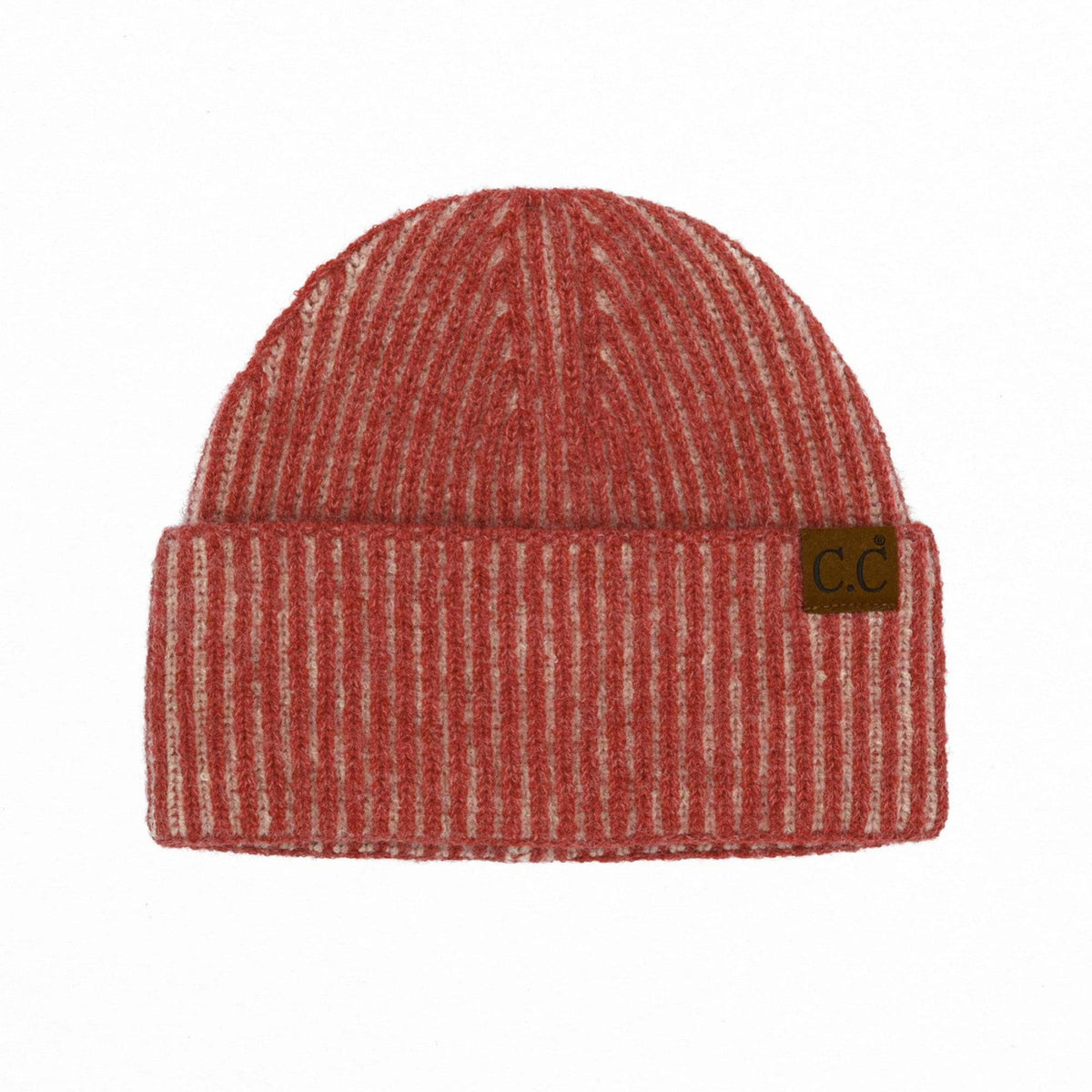 CC Contrast Cuff Cap Beanie - Truly Contagious