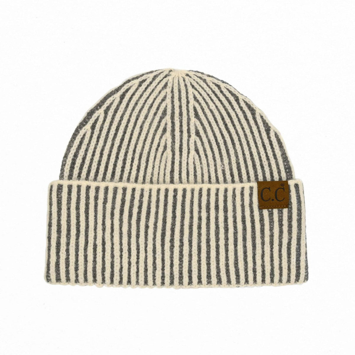 CC Contrast Cuff Cap Beanie - Truly Contagious