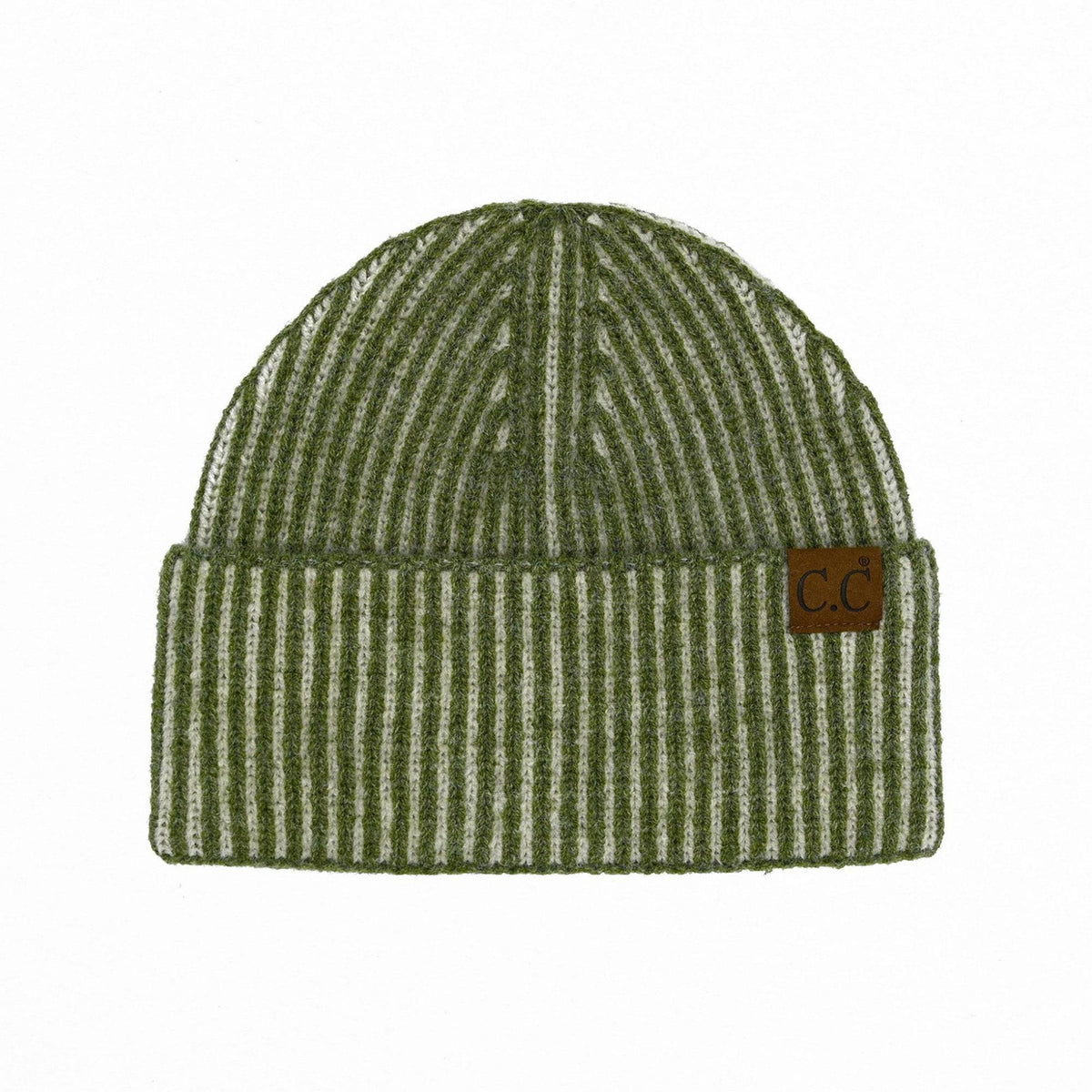 CC Contrast Cuff Cap Beanie - Truly Contagious
