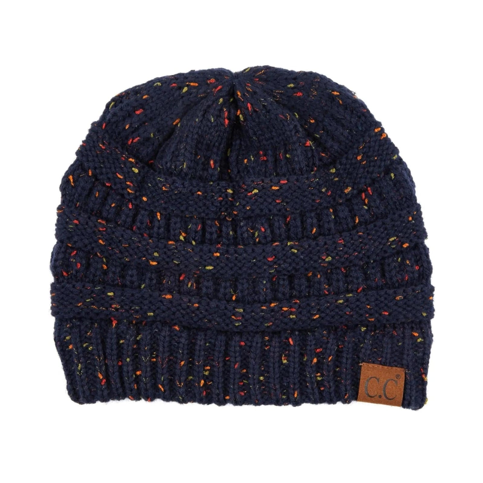 CC Cozy Confetti Cable Knit Skully Beanies Hats - Truly Contagious