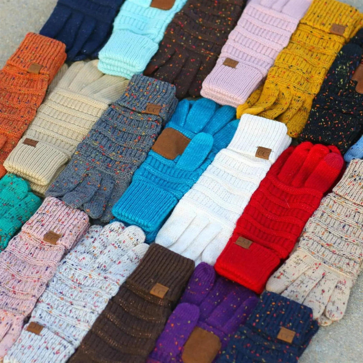 CC Cozy Confetti Tech Screen Touch Gloves - Truly Contagious