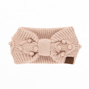 CC Crafted Pom Detail Head Wrap - Truly Contagious