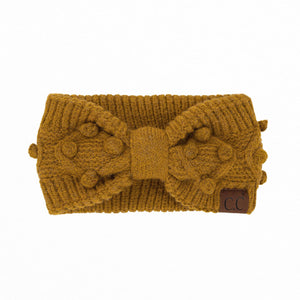 CC Crafted Pom Detail Head Wrap - Truly Contagious
