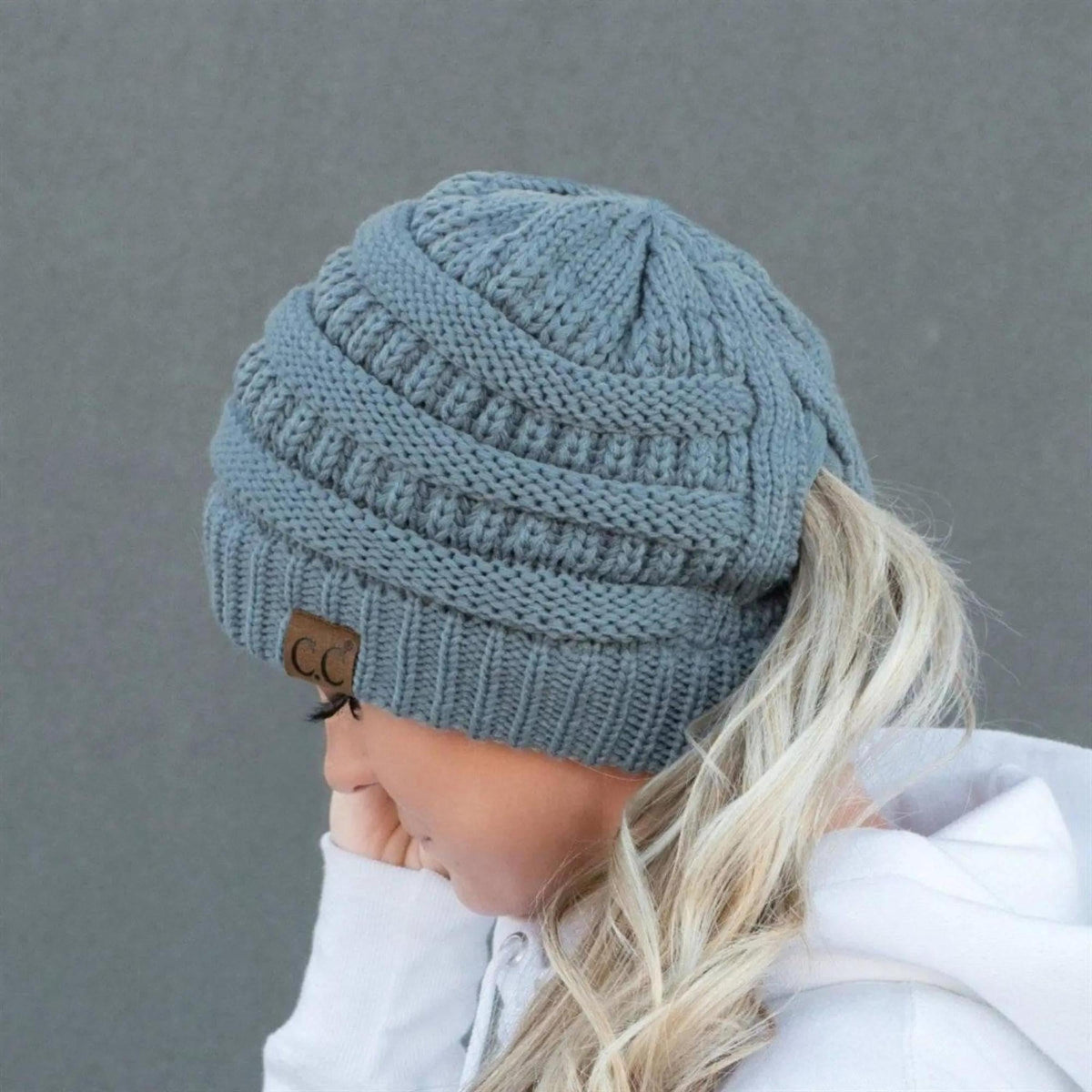 CC Criss - Cross Pony Beanie - Truly Contagious