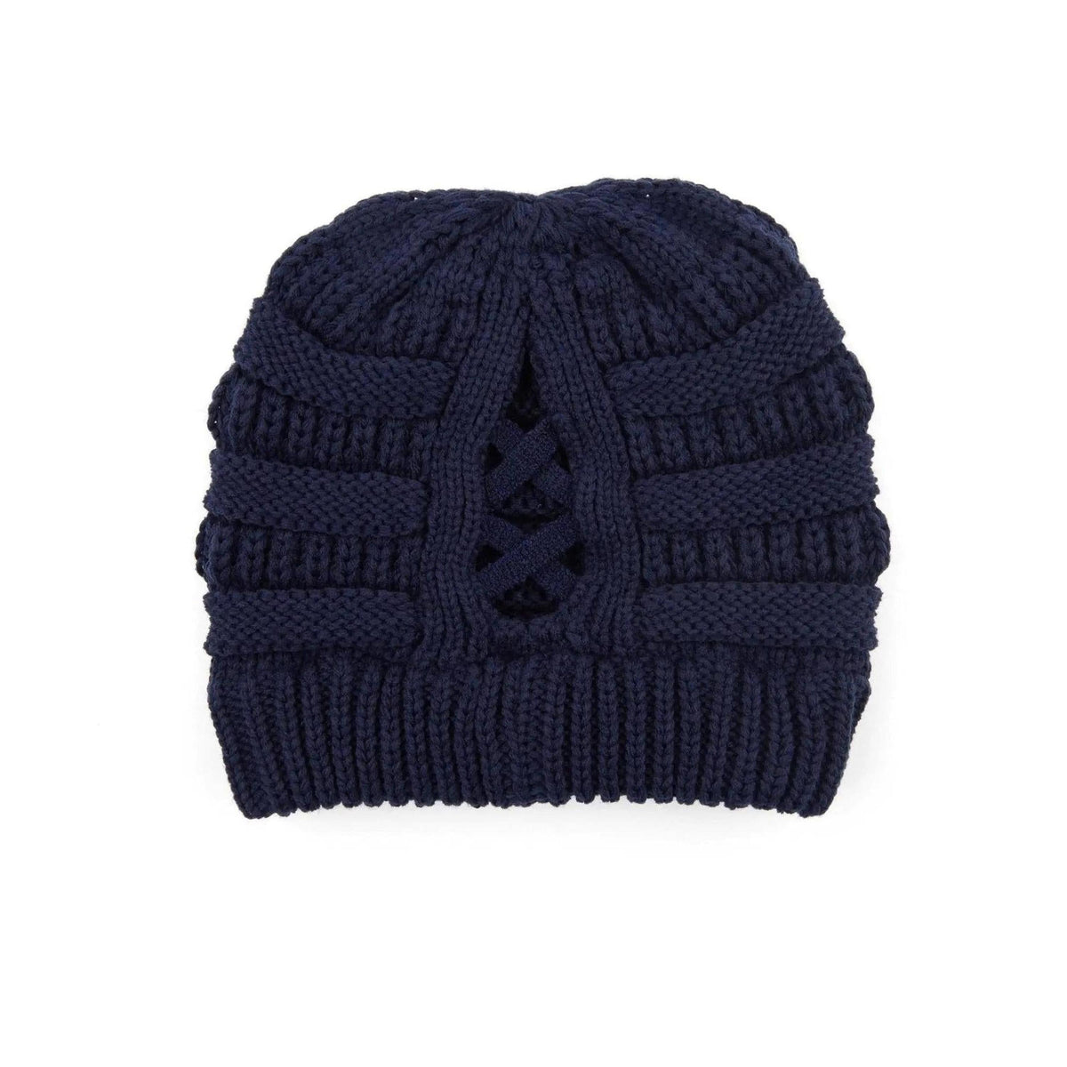 CC Criss - Cross Pony Beanie - Truly Contagious