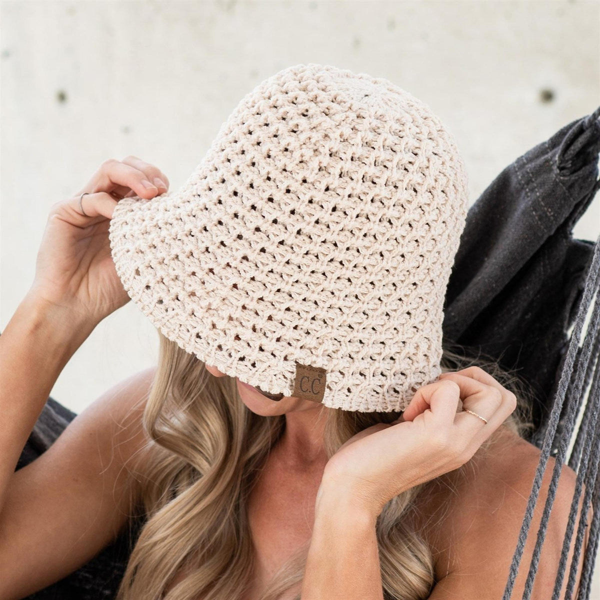 CC Crochet Knit Hat | Foldable - Truly Contagious