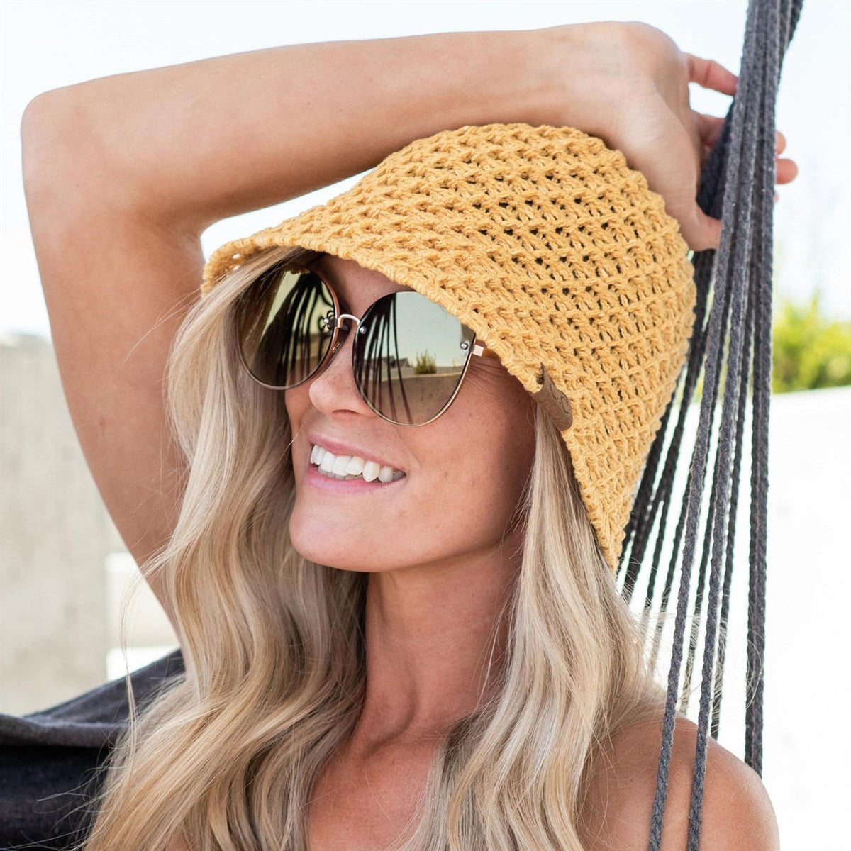 CC Crochet Knit Hat | Foldable - Truly Contagious