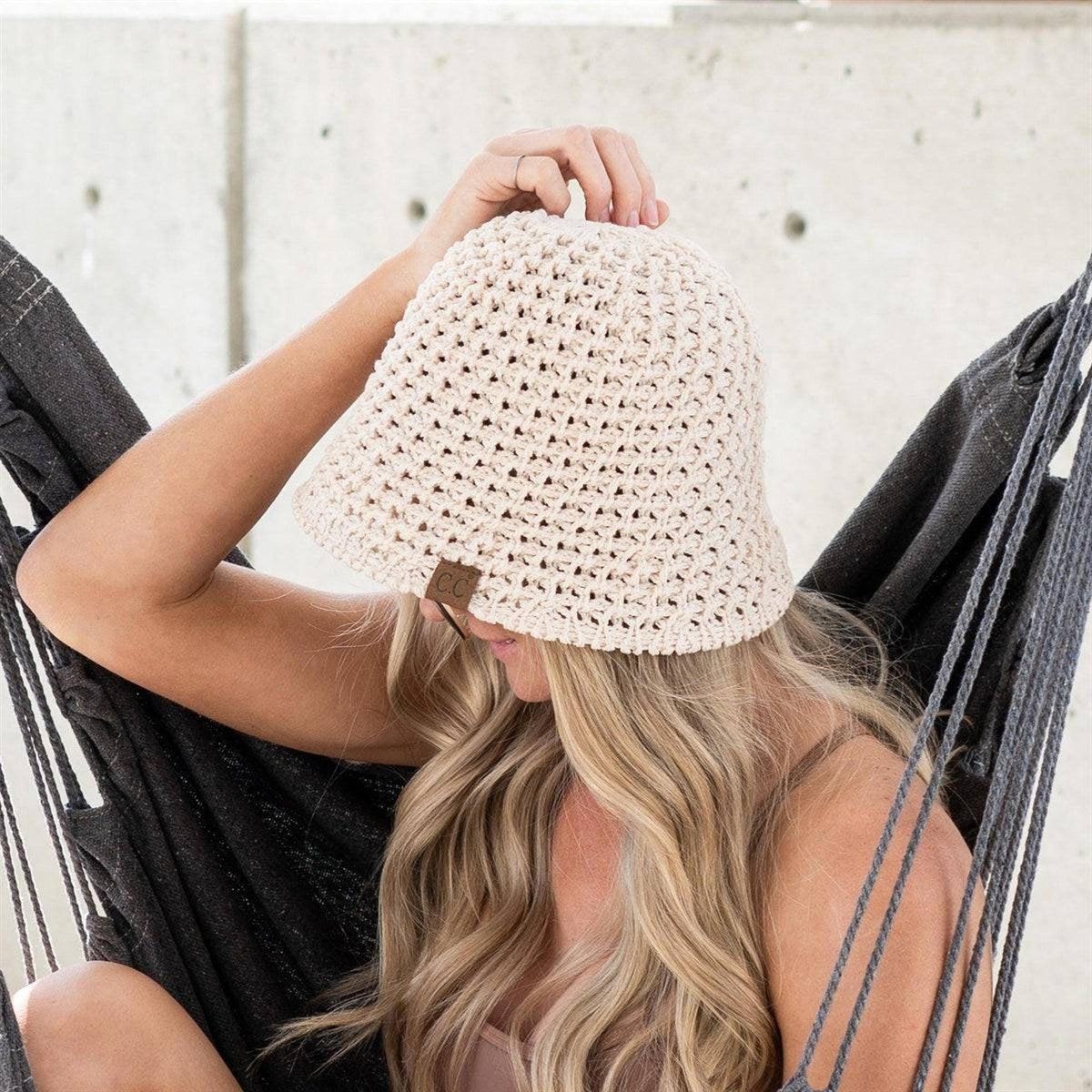 CC Crochet Knit Hat | Foldable - Truly Contagious