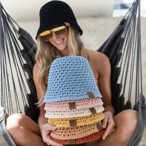 CC Crochet Knit Hat | Foldable - Truly Contagious