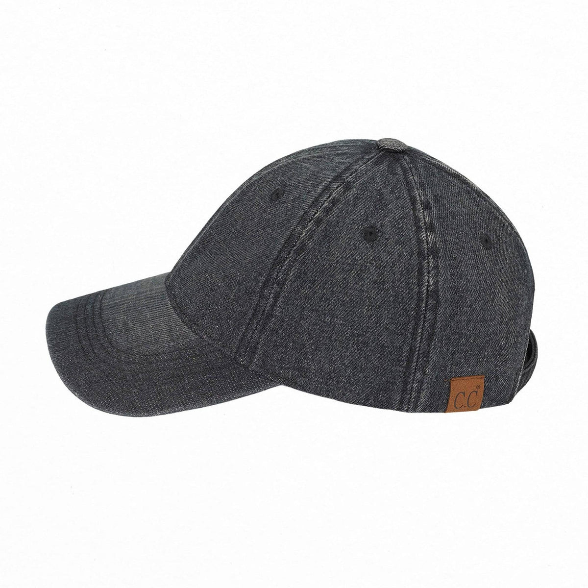 CC Denim Baseball Cap - Truly Contagious