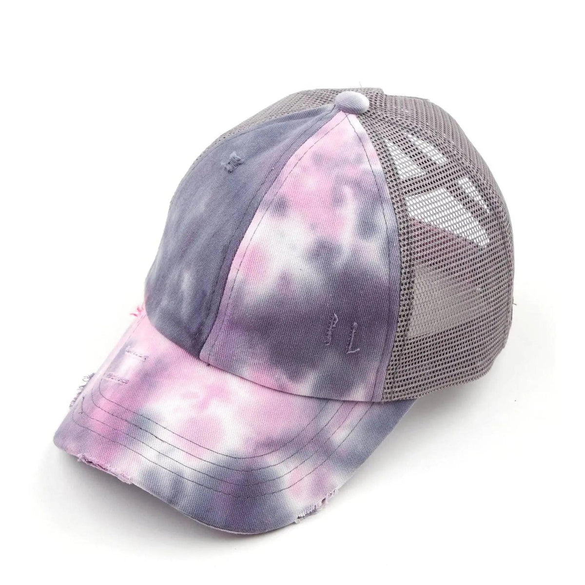 CC Diamond Dyed Mesh Criss - Cross Pony Cap - Truly Contagious