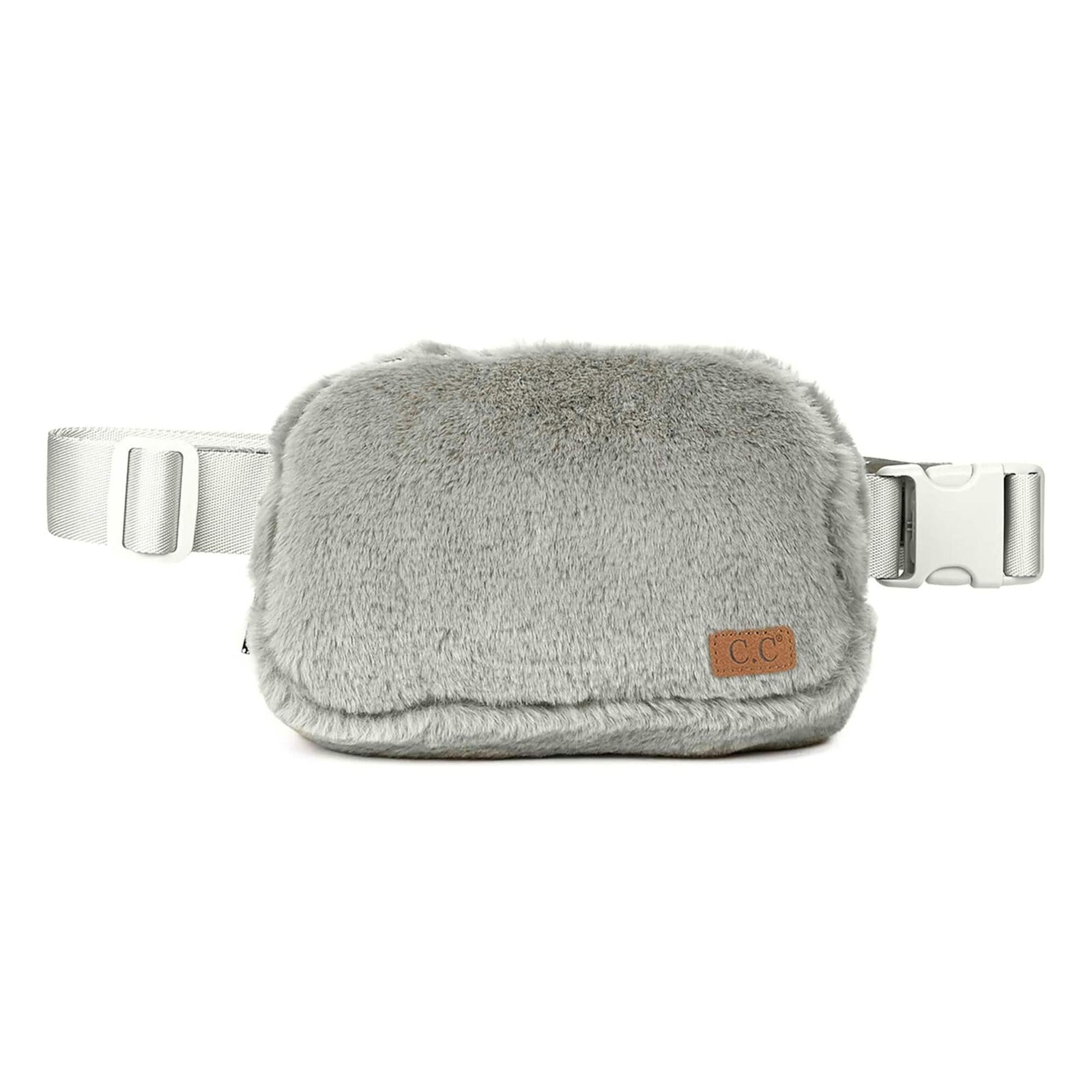 CC Faux Fur Cross - Body Belt Bag | Fanny Pack | Sling Bag - Truly Contagious
