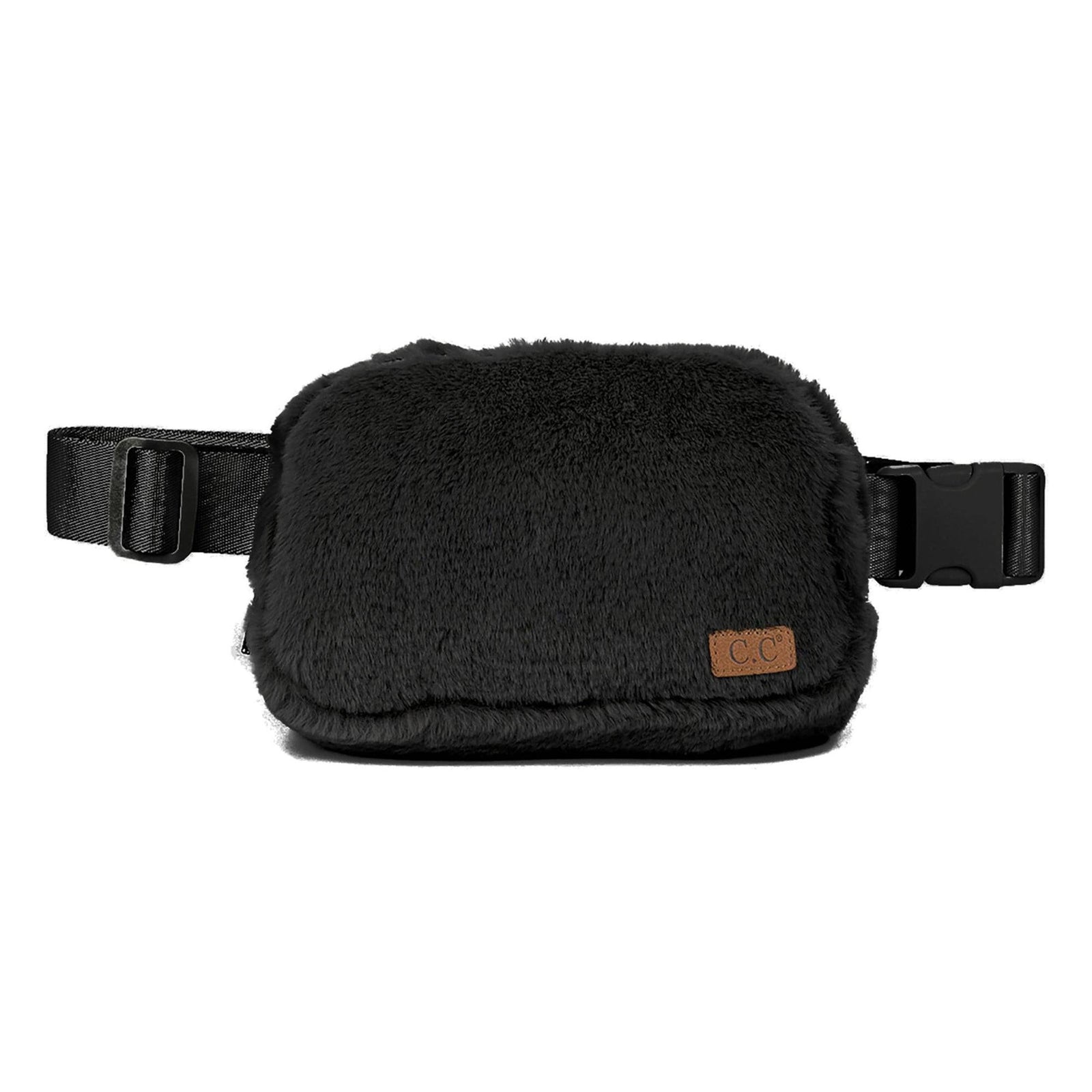 CC Faux Fur Cross - Body Belt Bag | Fanny Pack | Sling Bag - Truly Contagious