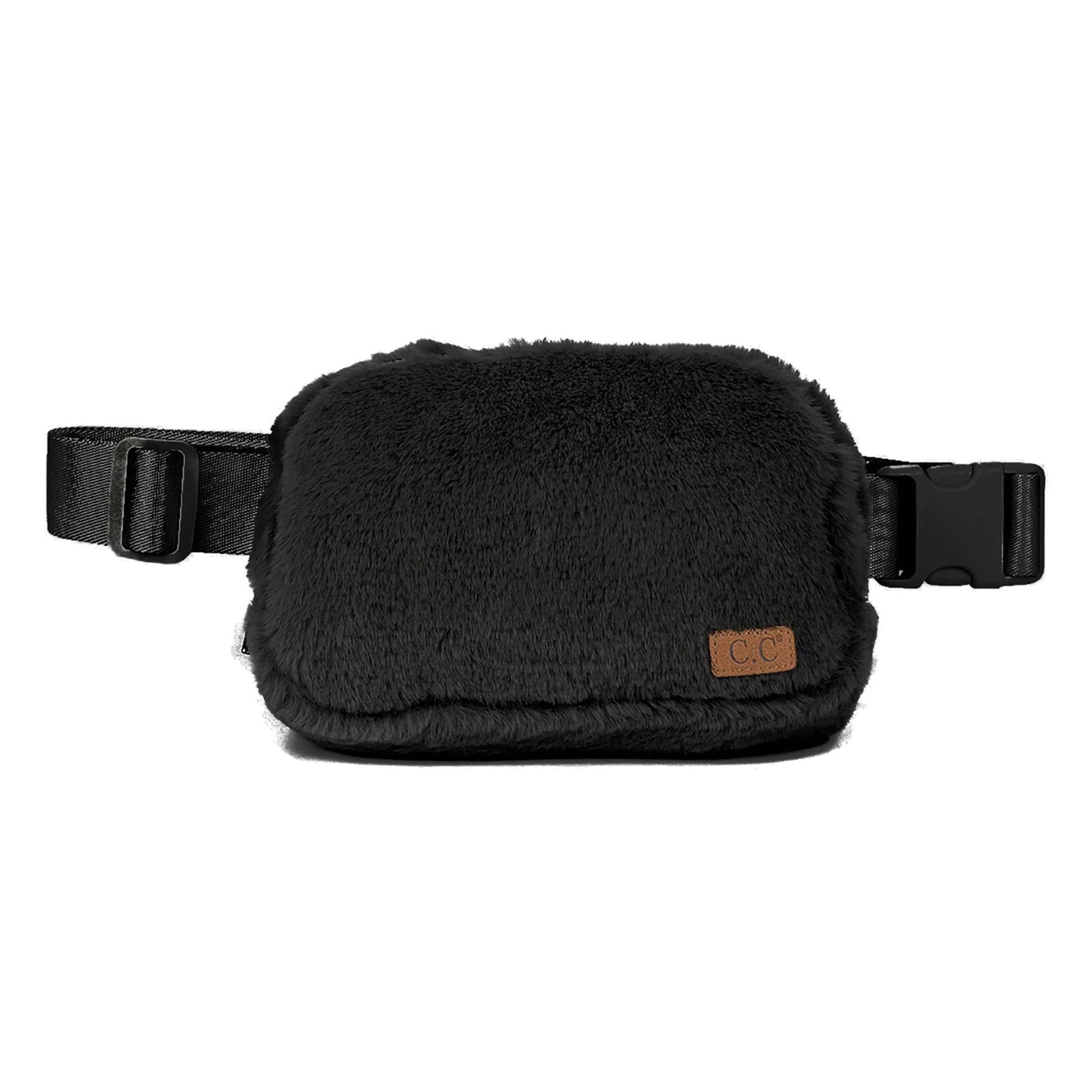 C.C Faux Fur Cross-Body Belt Bag | Fanny Pack