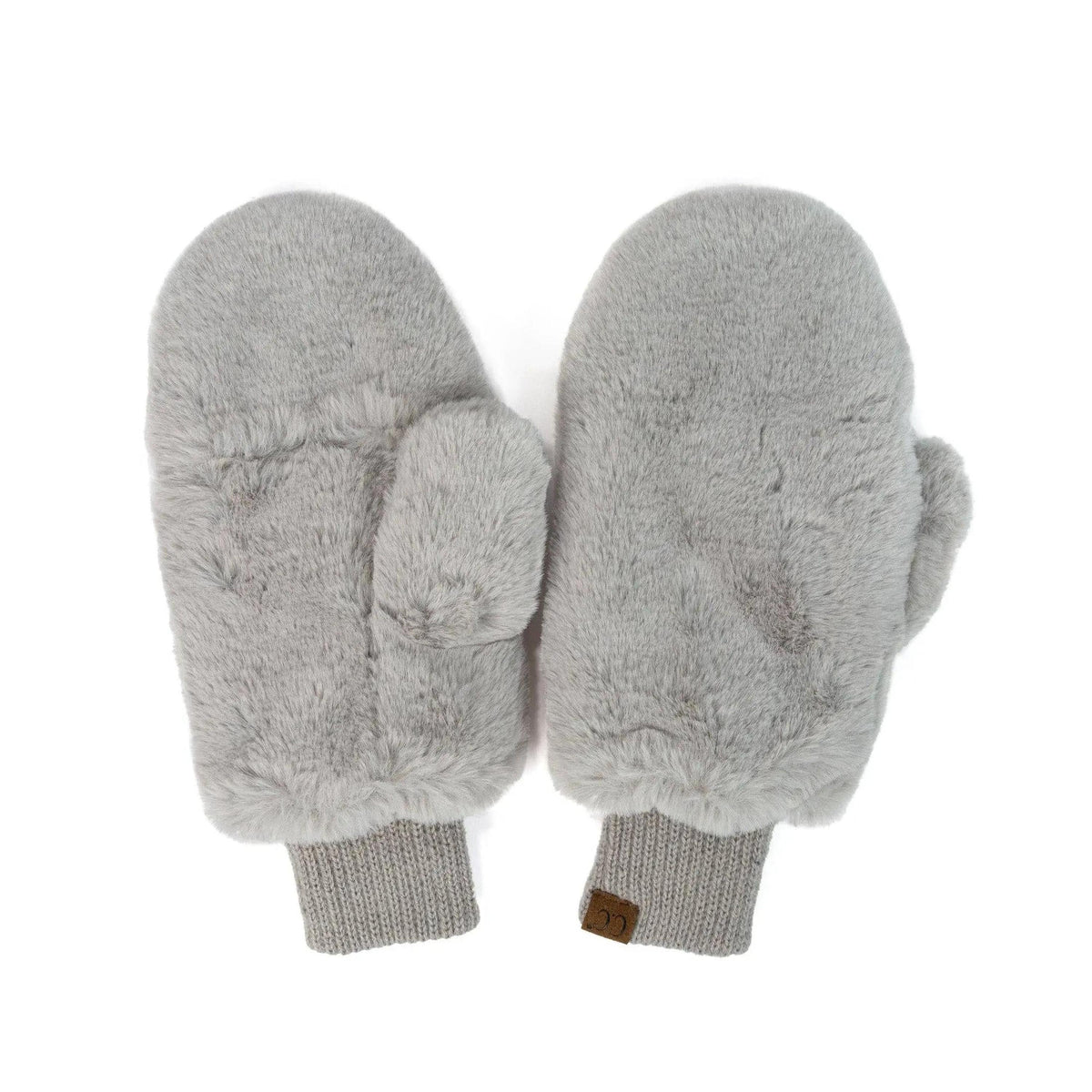 CC Faux Fur Touchscreen Accessible Mittens - Truly Contagious