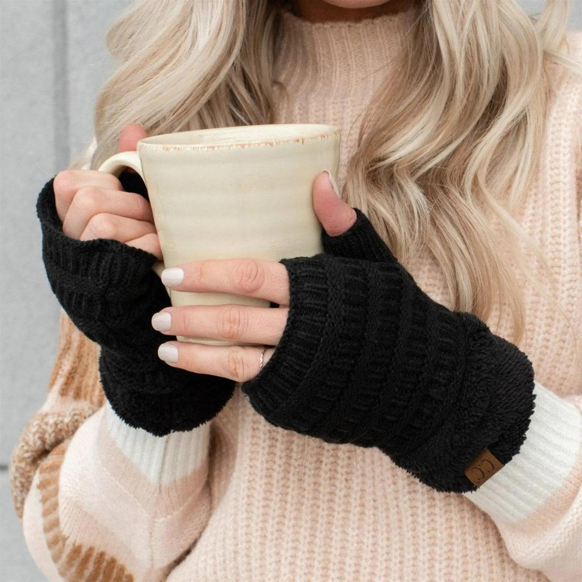 CC Fingerless Gloves - Truly Contagious