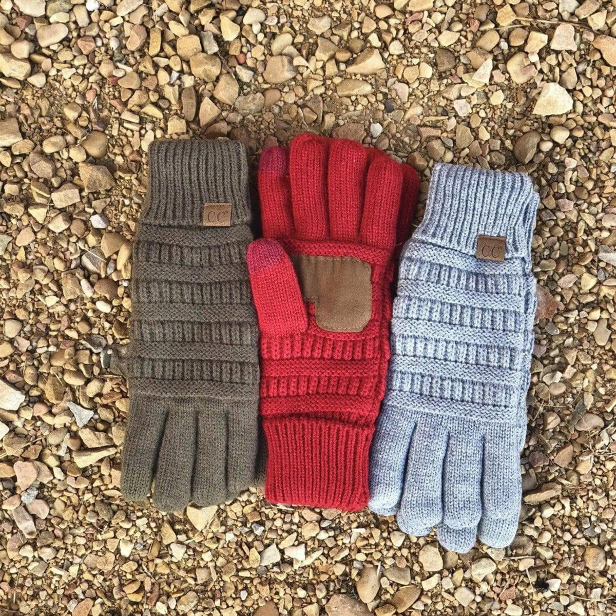 CC Fleece - Lined Touchscreen Gloves - Truly Contagious