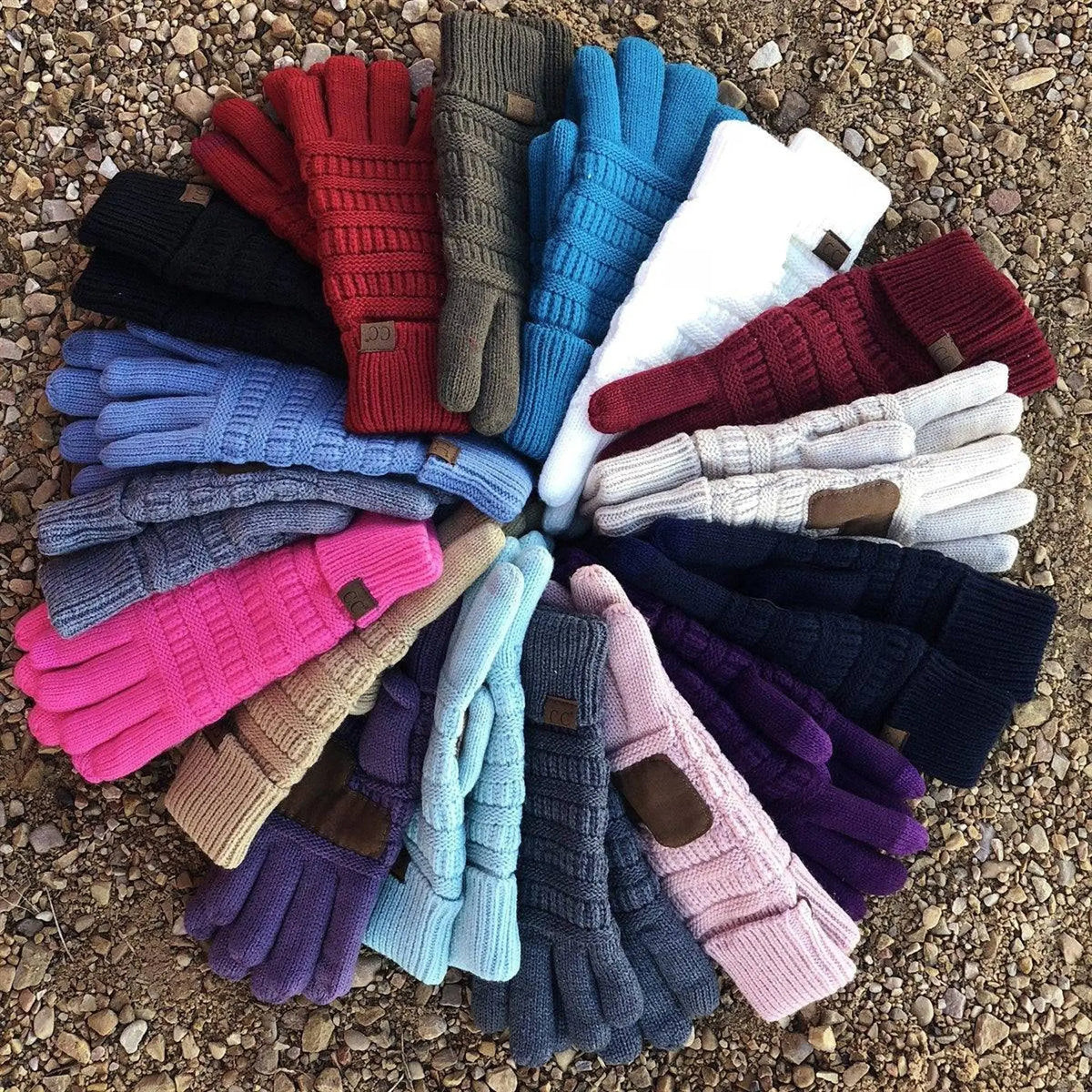 CC Fleece - Lined Touchscreen Gloves - Truly Contagious