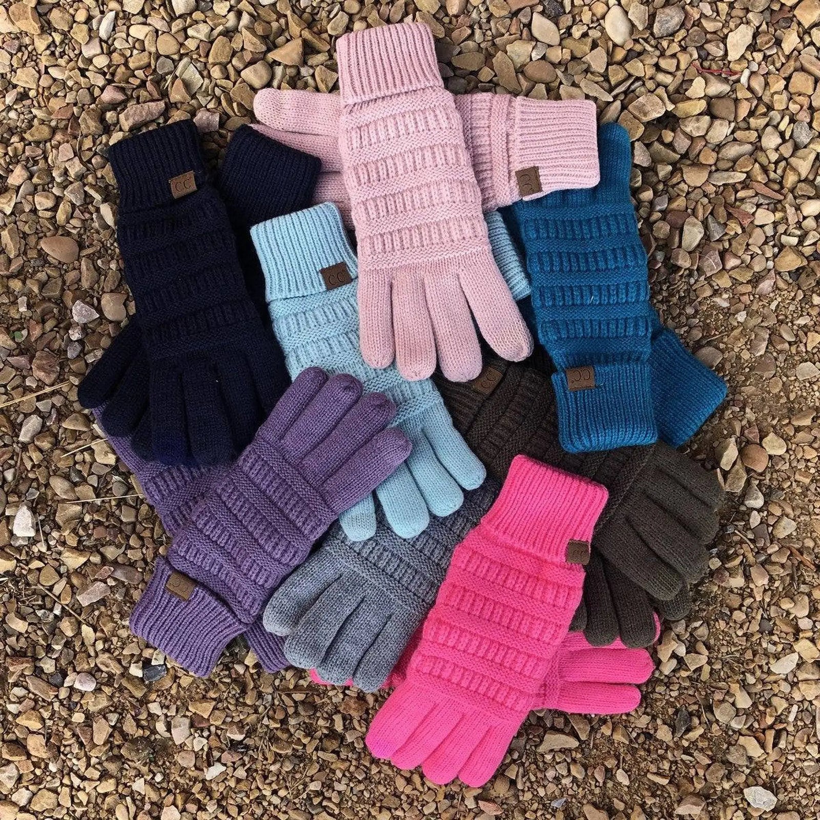 CC Fleece - Lined Touchscreen Gloves - Truly Contagious
