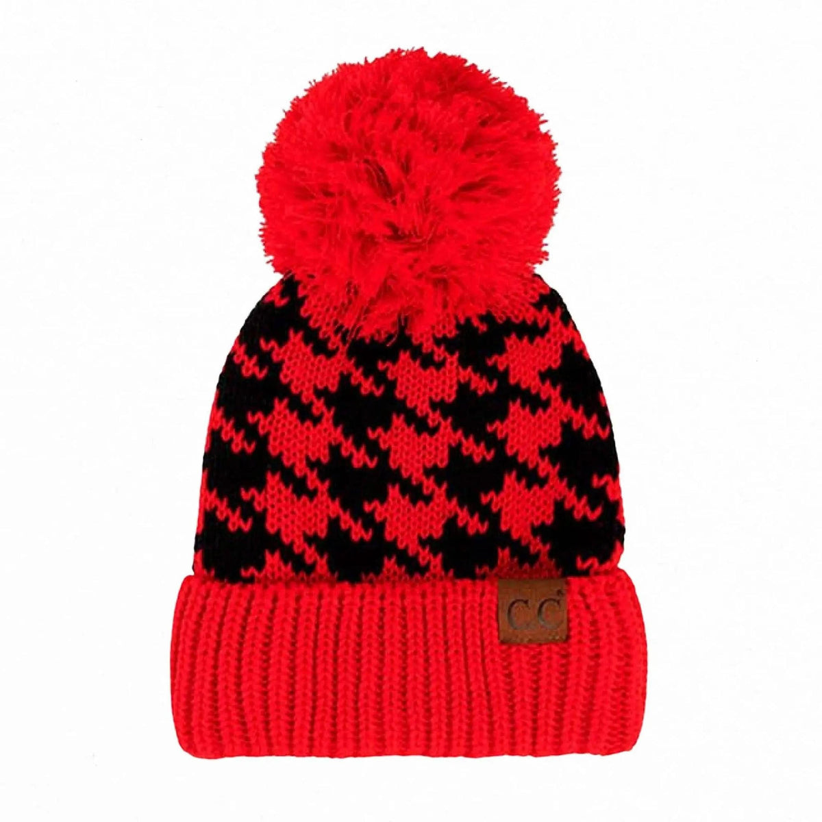 CC Houndstooth Beanie - Truly Contagious