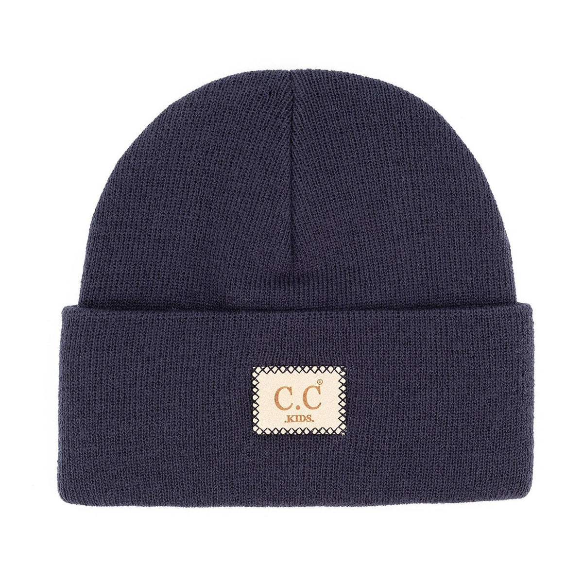 CC Kids Classic Unisex Ribbed Beanies Hats - Truly Contagious