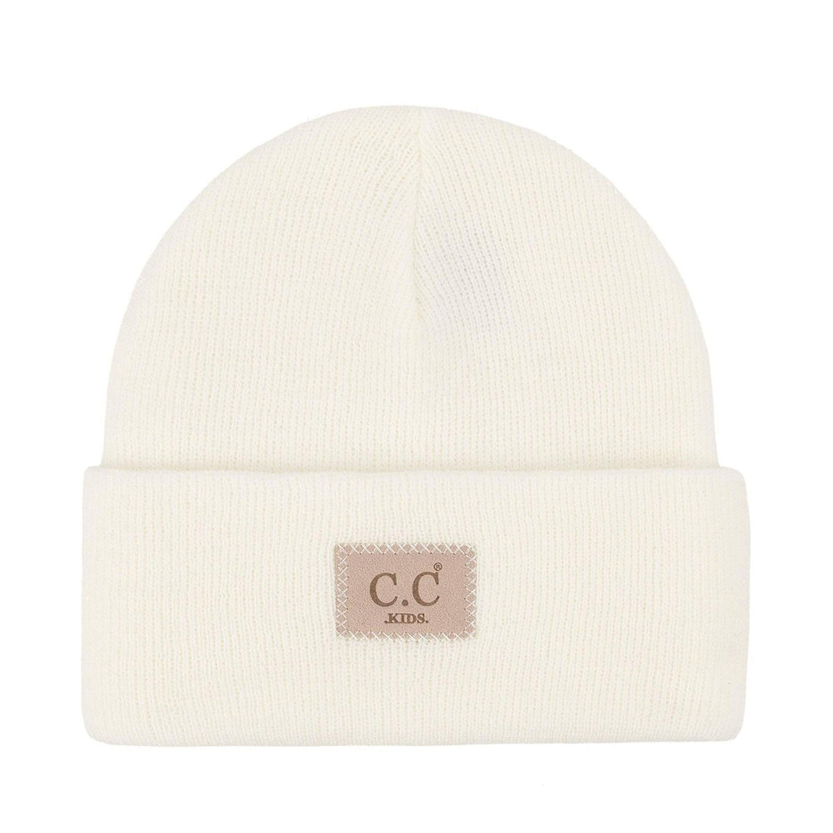 CC Kids Classic Unisex Ribbed Beanies Hats - Truly Contagious