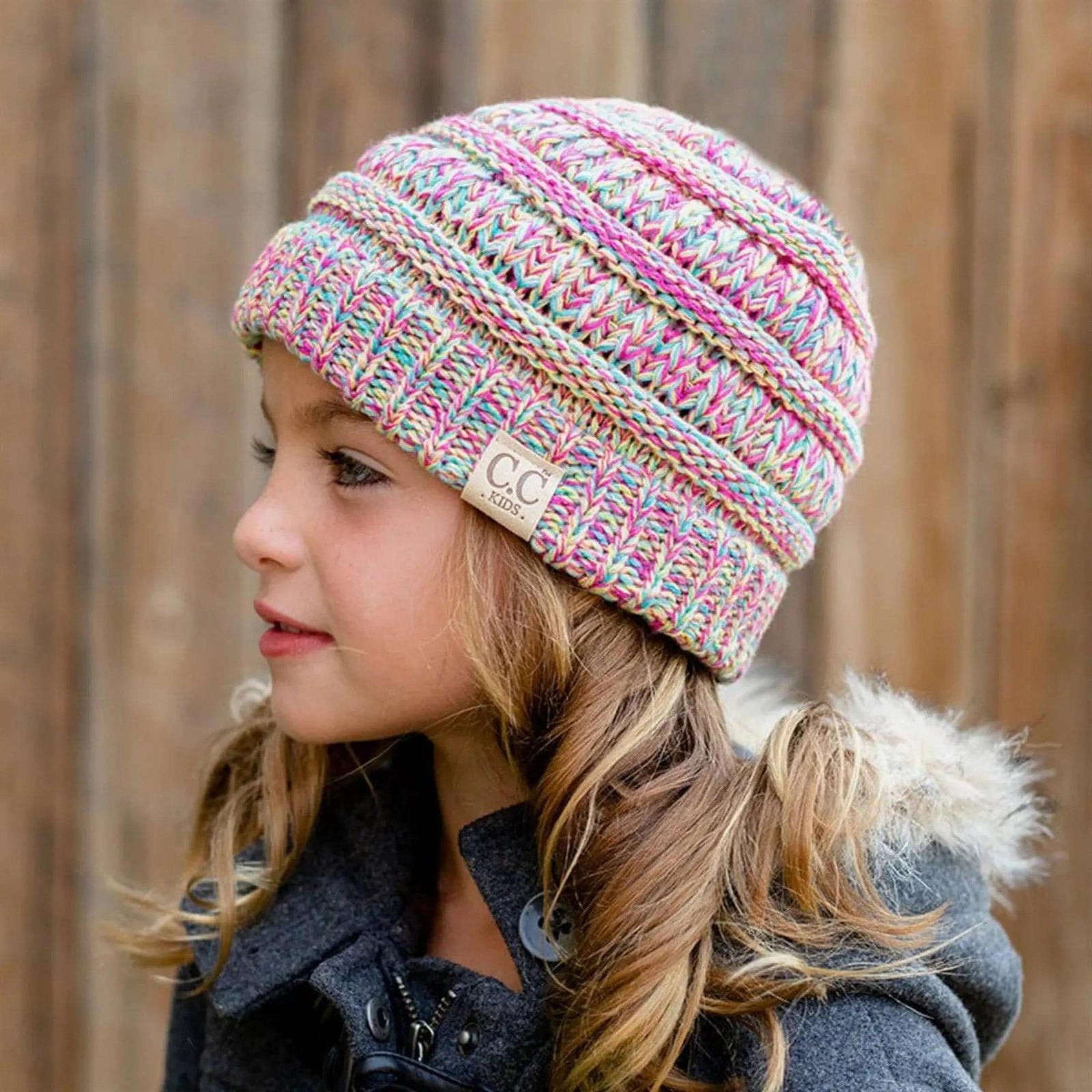 CC Kids Multi Color Beanie - Truly Contagious