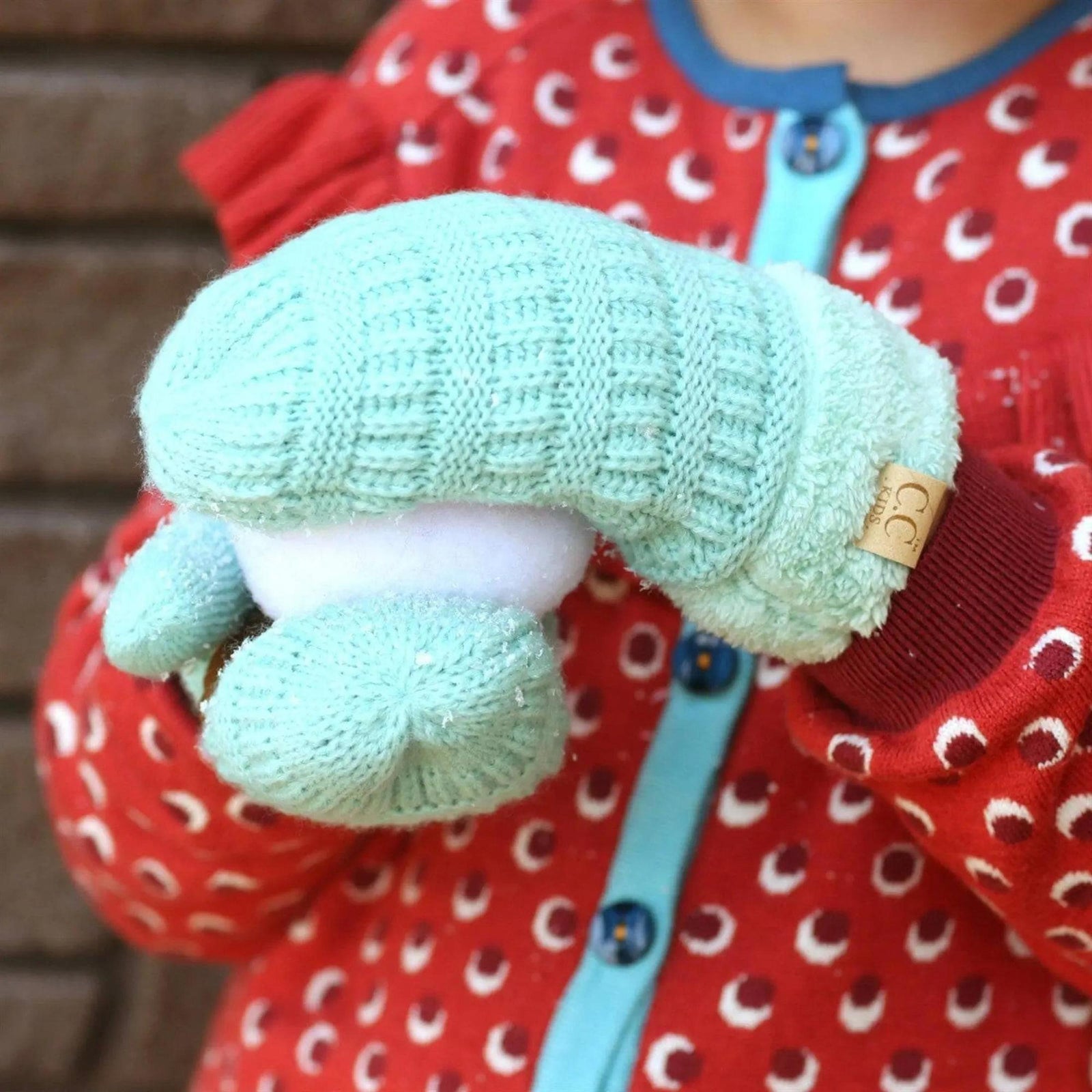 CC Kids Sherpa Lined Mittens - Truly Contagious